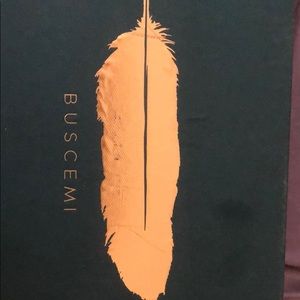 Navy blue buscemi shoes